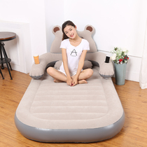 Air cushion bed Double inflatable mattress Single household folding bed Ground sleeper mattress thickened portable single inflatable bed