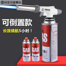 Liquefied gas wool gas fire gun burning machine card type household gun head gun flamethrower burning pig portable