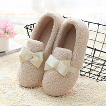 Confinement shoes Spring and autumn postpartum bag heel pregnant womens shoes Autumn soft bottom Autumn and winter thick bottom 10 October winter maternity slippers