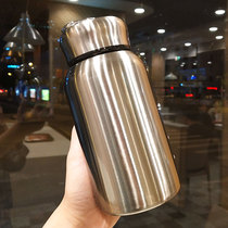 Girl heart ins cute water cup stainless steel with filter screen thermos cup female student simple portable small Japanese
