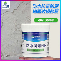 Water-proof and mildew-proof indoor white latex paint water-resistant putty powder spray paint home interior wall repair artifact