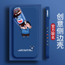 Xiaomi 9 mobile phone case new all-inclusive Xiaomi 8 anti-drop liquid silicone personality creative mens Tide brand crayon small new protective cover