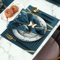 Dining Mat Nordic Thermal Insulation Mat Table Mat Cups Mat West Dining Bowls Mat Trays Trays Mat home cushions Buchcraft European-style Custom