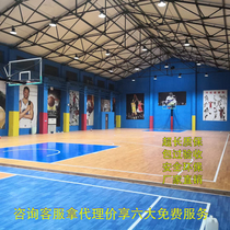 Xinlianxin Wood Industry Indoor Basketball Hall Gymnasium Badminton Court Stage Sports Wooden Floor Wood Tree Maple Birch