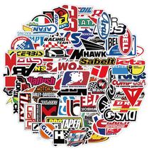 100 Racing car racing logo computer cup luggage creative graffiti personality waterproof sticker