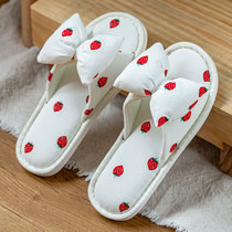 Slippers autumn indoor breathable non-slip soft bottom summer pregnant women shoes 11 months home cute moon slippers