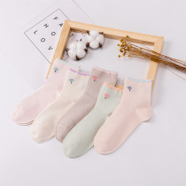 Moon Socks Spring Autumn Postpartum Cotton Material Pine Stockings Pregnant pregnant woman Maternity breathable sweating in a long cylinder Summer thin Moon Sox