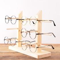 Commercial glasses rack double row stand single row 5 pairs of display rack display cabinet rack 3 pairs of display rack