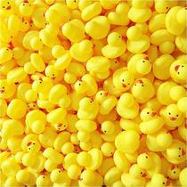 Bath toys Boy girl bath play water floating little yellow duck Big yellow duck pinch called duck childrens toys