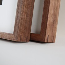 Wooden photo frame frame wooden solid wood photo frame hanging wall wooden frame watercolor square calligraphy framing