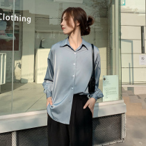 Pregnancy Woman Dress Spring Autumn Shirt Career Loose Big Code Casual Overalls Small Sub Hitch Fashion Blouse Tide Medium Long