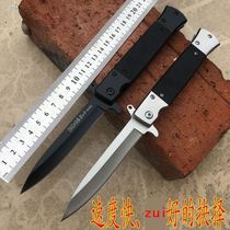 High hardness cutting fruit sharp portable outdoor survival knife tool Mini fruit knife Travel folding knife Exquisite furniture