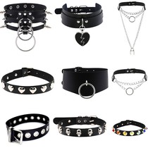 Womens sex punk SM torture device passion couple collar Bell utensils tone adult sex toy dog slave