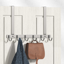 Bedroom door toilet stainless steel door adhesive hook Wall hanger door rear adhesive hook Clothes Clothes Clothes hat hanger free hole