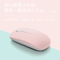 Wireless mouse for Lenovo Acer acer Apple ASUS Asus notebook Bluetooth 4 0 Rechargeable computer Silent photoelectric mouse Male and female students cute computer Office games Unlimited