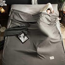 Travel bed linen quilt cover one-piece Dirty Tourist Double Single Sleeping Bag Hotel Business Trip Portable Disposable Quilt Cover