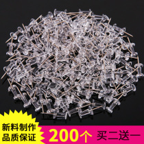 Push nails transparent I-shaped nails tacks tacks creative decoration nails teachers general photo wall painting maps nails message boards nails nails message boards nails nails nails