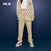 MLB official mens and womens sweatpants vintage presbyx casual pants bunch jogging pants 21 Autumn New TPM01