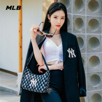 MLB official men and women retro presbyes underarm bag couple NY satchel casual 21 Autumn New BG33