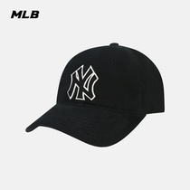 MLB official mens and womens hats couple Tanabata NY soft top baseball cap visor sunscreen casual summer 21 new CP67