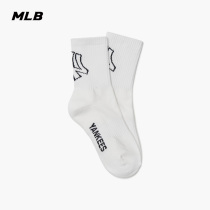 MLB official men's and women's socks fashion simple Joker big Logo socks 21 autumn new SOM09