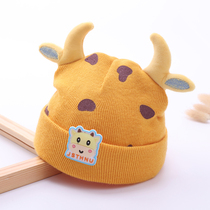 Baby hat autumn and winter men and women Baby cute super cute warm ear protection baby wool hat newborn baby hat