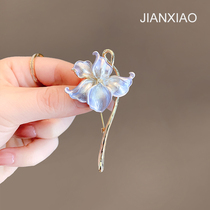 Jane Xiao Retro Noble Temperance Lotus Brrack Needle Cultural Flower Suite Accessories