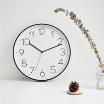 MJK wall clock mute living room bedroom simple modern home Nordic clock wall clock fashion personality creativity