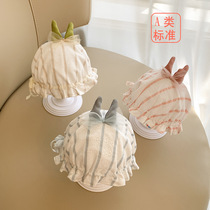 Super cute adjustable fetal cap Newborn baby fisherman hat Summer thin section men and women baby sunscreen cap spring and summer