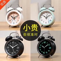 Sound Super volume small alarm clock students with silent bedside creative 2020 new children luminous cartoon alarm