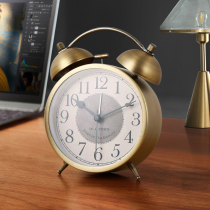 2021新款智能大闹钟老式复古男孩学生用强力叫醒专用闹铃起床神器