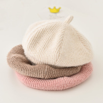 Children's Hat Spring and Autumn Boys and Girls Berets Cute Joker Autumn Baby Warm Painter Hat for Autumn and Winter