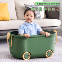 Large baby clothes snack cabinet organizes childrens toys storage box basket household storage box plastic box