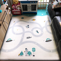 HAHAFM childrens crawling mat thickened XPE baby mat living room home mat whole sheet