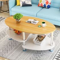 Sofa Tea Table Small Nordic Minimalist Modern Personality Creativity 2021 New Living Room Small Family Style Rental House Tea Table