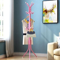 Coat rack hanging hanger door household vertical clothes shelf drying rack floor Net red hanger bedroom room tide