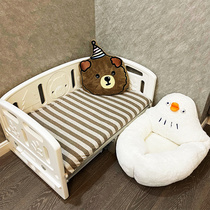 Small dog summertime Removable Wash Four Seasons Universal Dog Kennel Meow pooch Pet Bed Couch Walking Army Bed