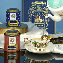 blanbunny Bran rabbit thinking Cup streamer bone china cup dish oolong tea gift box set gift