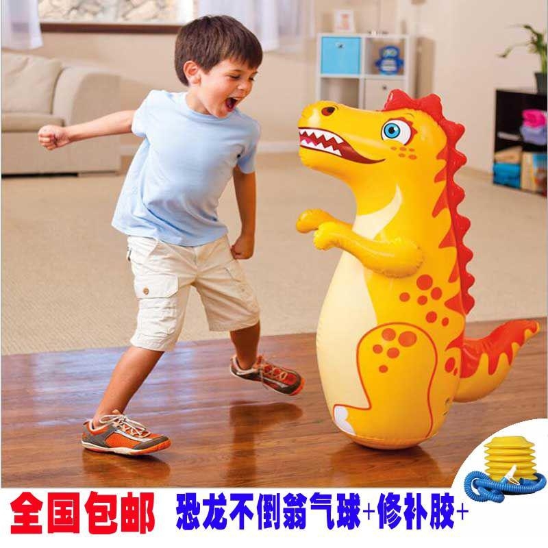 Children's Toy Butterfly Inflatable Sandbag Increased Number Infant Early Education Enlightenment Children Dinosaur Butterfly Balloon