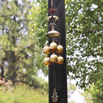 Upscale retro metal pure copper wind bell hanging decoration door decorated pendant creative home balcony Prospectus Bell