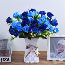Rose Flowers Modern Little Fresher Home Dry Bouquet Fake Bouquet Fake Flowers Bedroom Furnishing Romantic Room Mix
