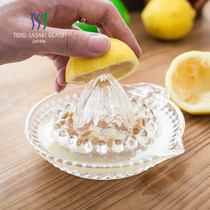 Japan Toyo Sasaki imported household portable manual juicer fruit lemon glass juicer