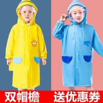 Childrens raincoat kindergarten primary school boy boy childrens school special set waterproof full body boy poncho