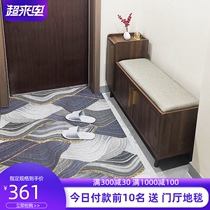 Solid wood shoe cabinet household door large-capacity entry porch cabinet space-saving simple modern storage sitting foyer cabinet