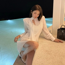 Womens 2021 New Tide temperament socialite high-end dress female French style super fairy sweet first love dress