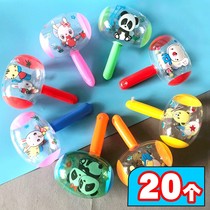 Inflatable small hammer large hammer childrens toys cartoon balloon beating gas knocking music beating music childrens toys