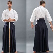 Customizable cyanotic adult kendo jacket long sleeve Samurai suit recommended White Blue Six Three Four