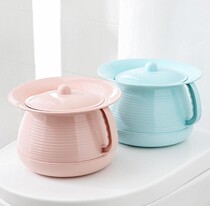 Urine jar spittoon urinary basin household adult with lid night urine Hu urination bedroom Lady