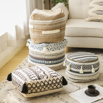 Moroccan pier Living room Bedroom Floor bay window Tatami Nordic floor Designer Futon Lazy cushion