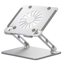 Laptop bracket bracket desktop increased radiator aluminum alloy base elevation cushion with fan bracket